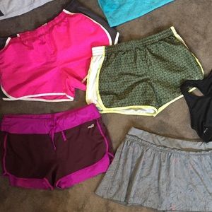 Nike Shorts size M, Avia and Danskin Shorts Size L